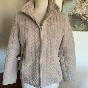 Gallery Quilted Tan Women's Puffer Jacket